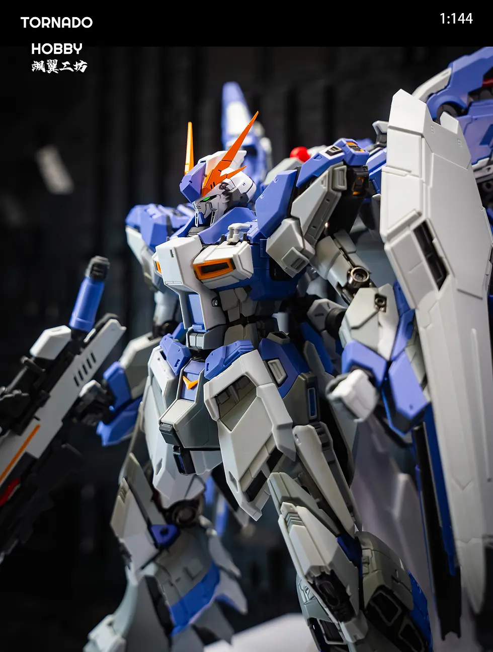 縮圖：[特別訂購] 颯翼工坊 3D 印製 HGUC 1/144 柯西高達頭部改件 2.0 (包LED眼燈)