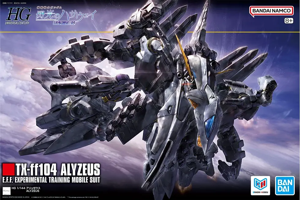 縮圖：[特別訂購] Madworks AW9 HG 1/144 阿利宙斯 Alyzeus 量產牛高達 細節蝕刻片 S084