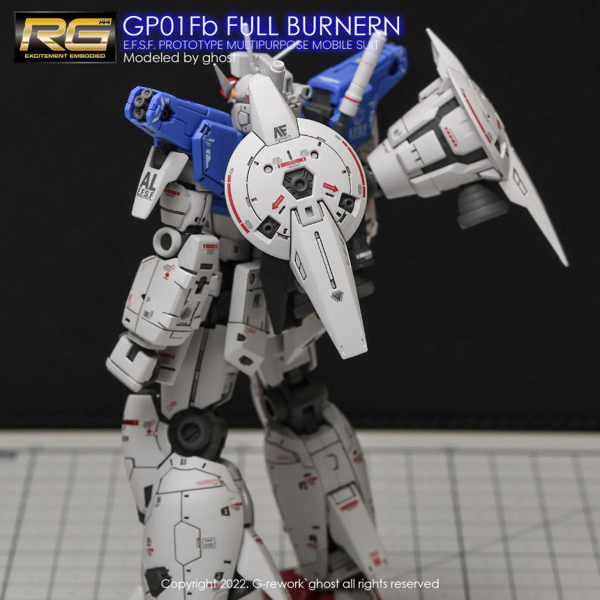 縮圖：炎特別版 RG 1/144 GP01Fb 高達宇宙裝備 Full Burnern 專用水貼