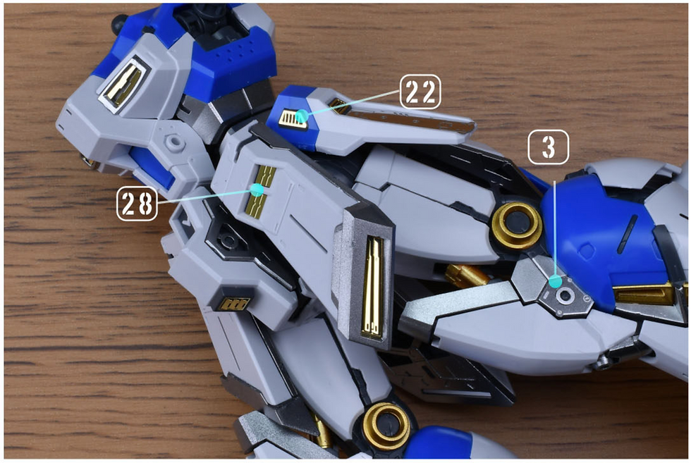 縮圖：[特別訂購] Mould Cube RG 1/144 海牛高達 Hi-v Gundam 蝕刻片 PA-13 (含背膠)