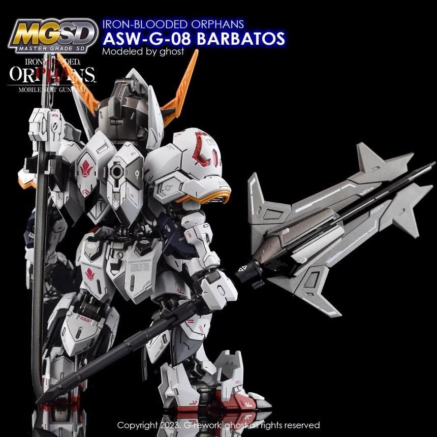 縮圖：炎特別版 MGSD 巴巴托斯 Gundam Barbatos 專用水貼