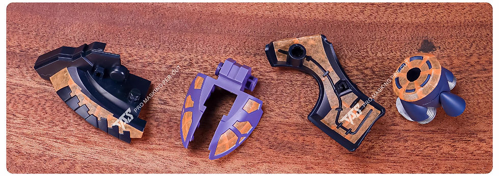 縮圖：[特別訂購] TAS 沉迷者 HG 1/144 GQuuuuuuX 力克大魔 蓋亞機 Gaia's/Ortega's Rick Dom 預切割遮蓋帶