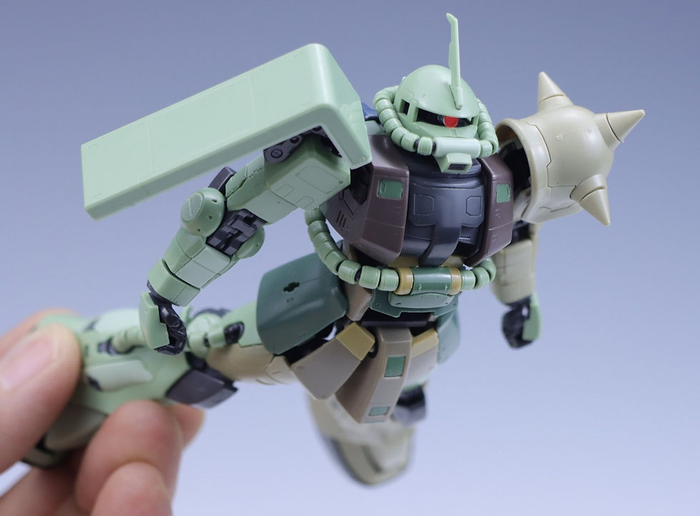 縮圖：107 整備班 RG 1/144 渣古系列通用骨架改件