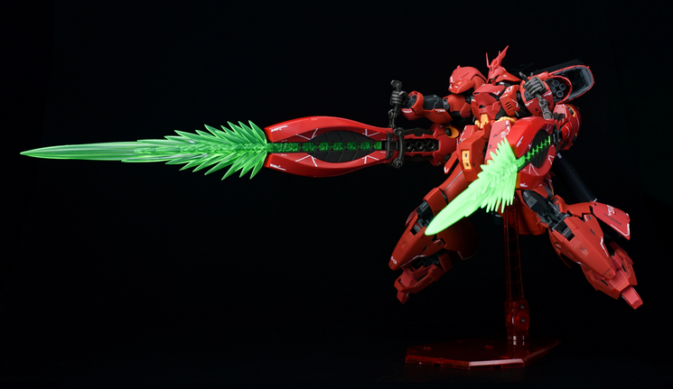 縮圖：[特別訂購] EffectsWings RG 1/144 沙薩比 Sazabi 福岡版電磁浮游炮 組裝模型