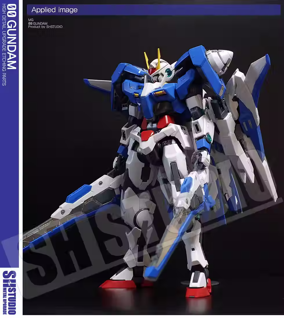 縮圖：[特別訂購] SH 工作室 MG 1/100 XN Raiser 高達 蝕刻片 (含背膠)