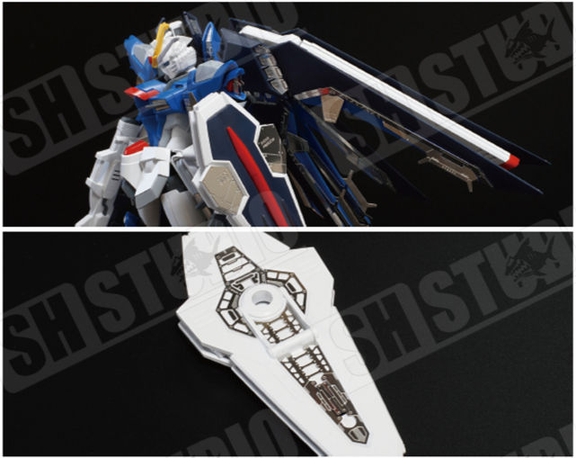 縮圖：[特別訂購] SH 工作室 HG 1/144 飛升自由高達 Rising Freedom Gundam 蝕刻片套裝