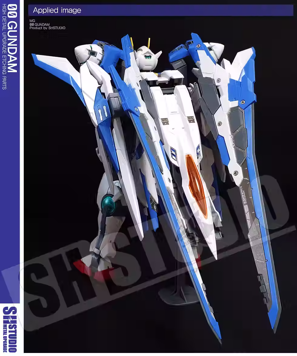 縮圖：[特別訂購] SH 工作室 MG 1/100 XN Raiser 高達 蝕刻片 (含背膠)