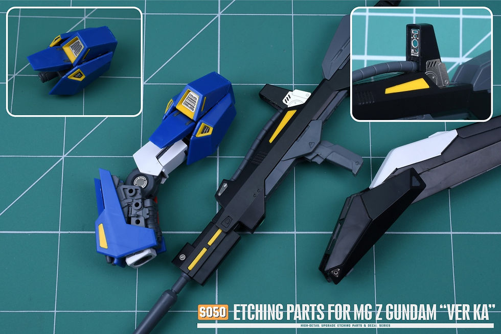 縮圖：[特別訂購] Madworks AW9 MG 1/100 卡版 Z 高達 Zeta Gundam Ver.Ka 蝕刻片 + 水貼套裝 S050