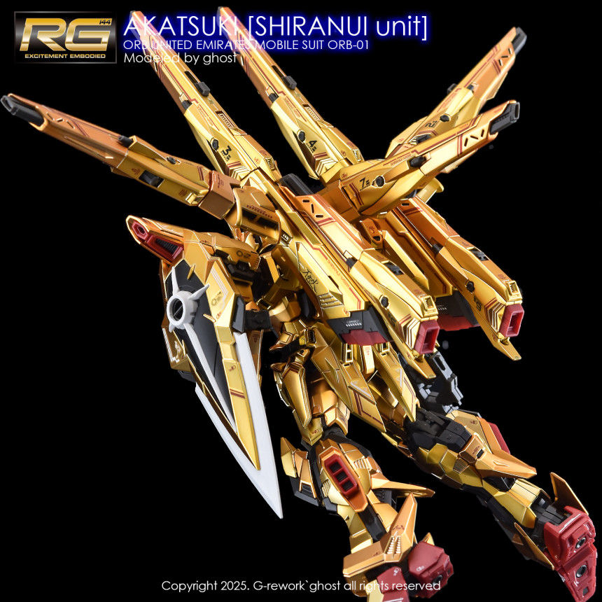 縮圖：炎特別版 RG 1/144 不知火裝備 Shiranui Unit 專用水貼