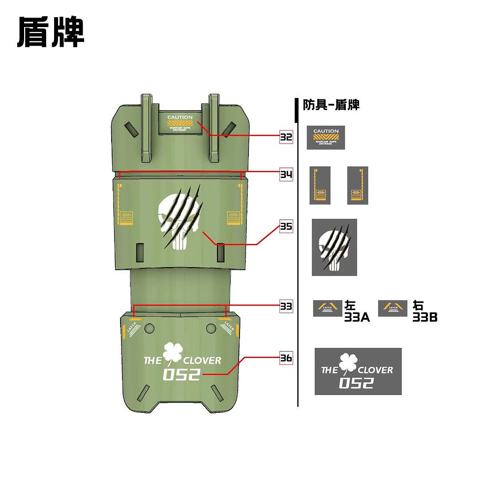 縮圖：[特別訂購] 酋長大陸 1/144 扎洛夫 超動騎兵 組裝模型