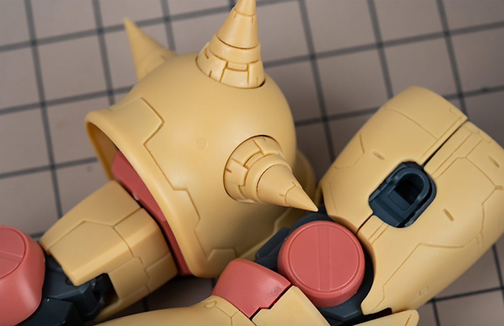 縮圖：MG 1/100 渣古 Zaku 2.0 樹脂膠精修改件