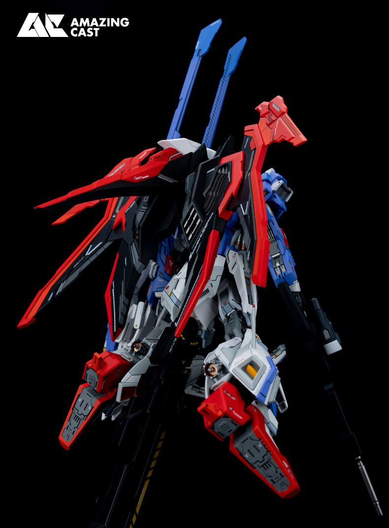 縮圖：[特別訂購] Amazing Cast 1/100 閃電 Z 高達 Lightning Zeta Gundam 樹脂膠全件原件套裝