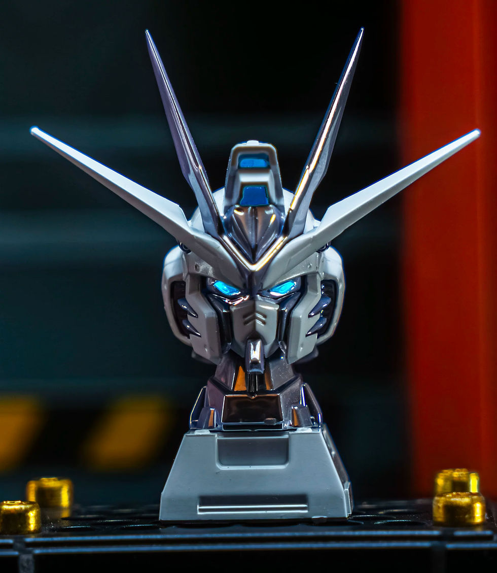 縮圖：[特別訂購] 密涅瓦 MG/MGEX 1/100 強襲自由 Strike Freedom Gundam 暮光白版 頭部 組裝模型 (包眼部燈組)