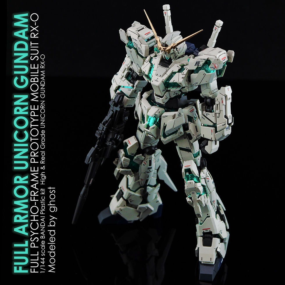 縮圖：炎特別版 RG 1/144 全武裝獨角獸高達 Full Armor Unicorn Gundam 專用水貼