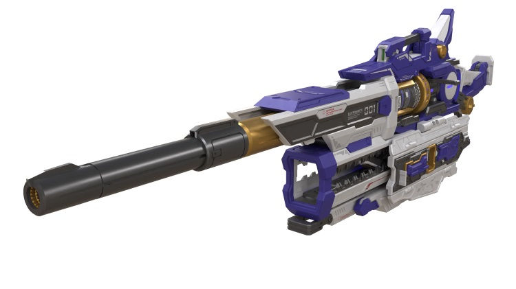 縮圖：[特別訂購] 千秋賞 1/100 1/144 重裝型爆裂磁軌炮 組裝模型