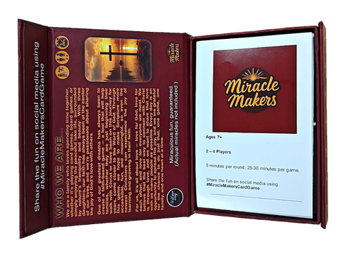 Miracle Makers Christian Card Game | Wilson Way Creations
