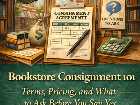 Bookstore Consignment 101: Terms, Pricing, and What to Ask Before You Say Yes