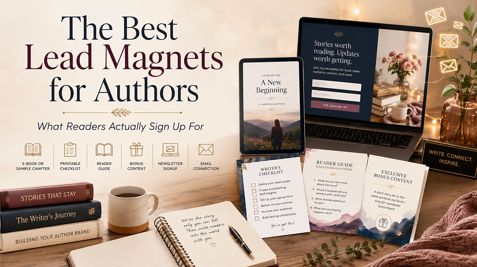 How to Turn One Good Book Into a Stronger Author Brand