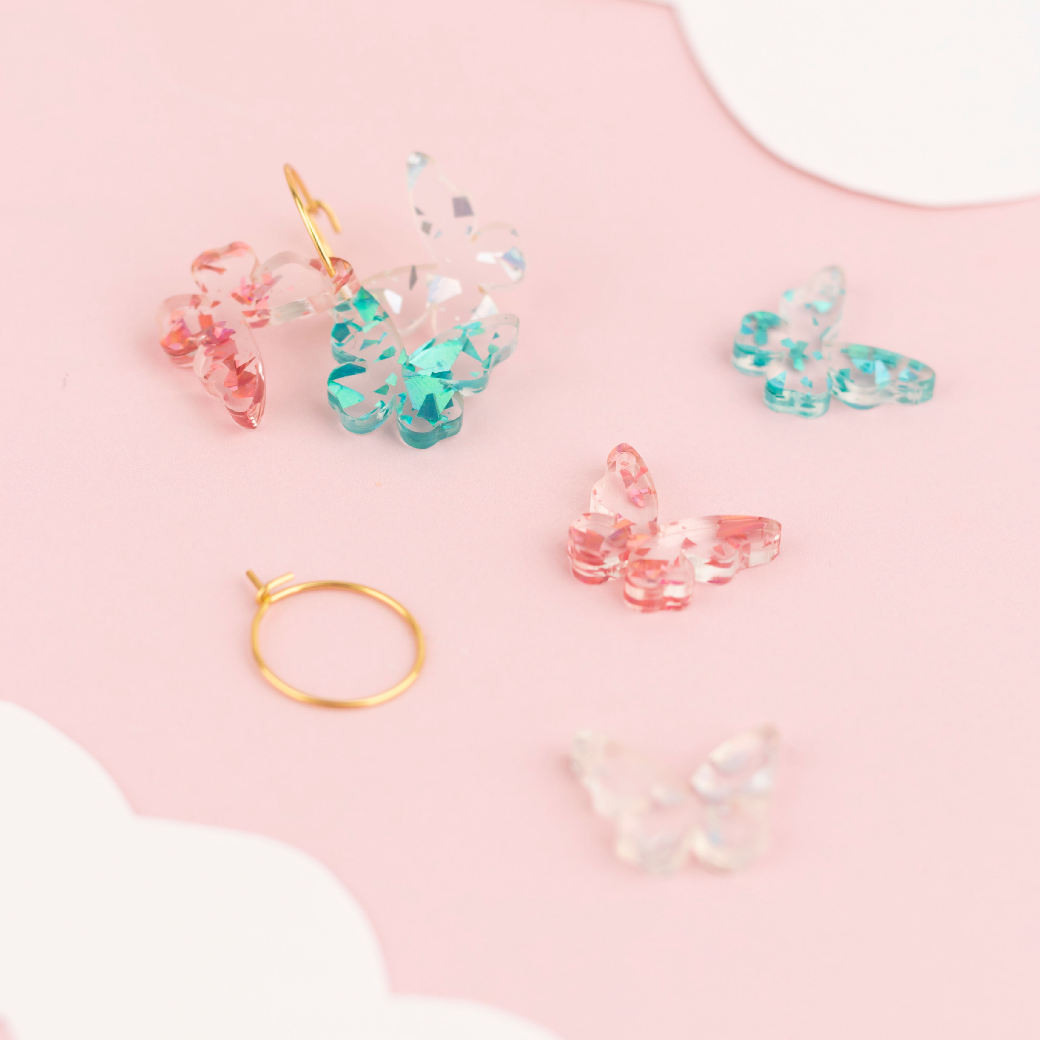 Mini trio mariposas