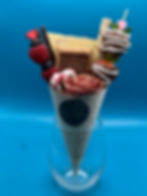 CHOCOLATE CHARCUTERIE CONE