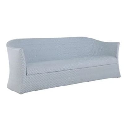 Valencia Sofa in Chambray & White