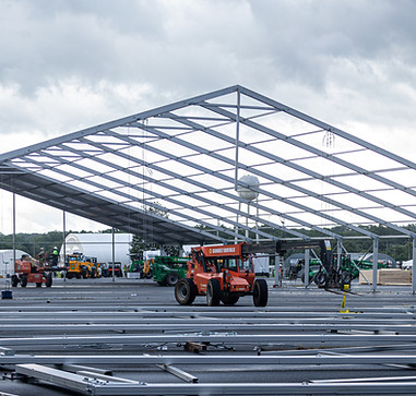 Quantico Tents going up.jpg