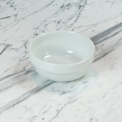 Standard White Dessert Bowl beachview1