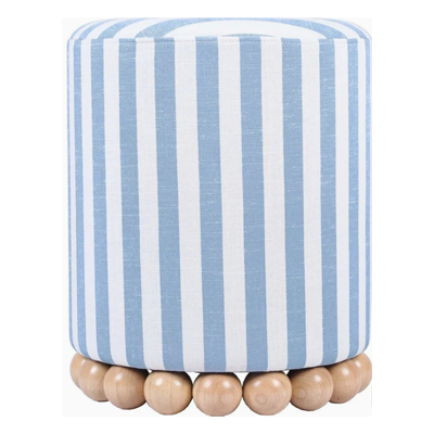 Benefield Stripe Ottoman