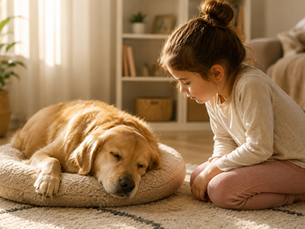 Warum Kinder lernen sollten, wann Hunde Ruhe brauchen