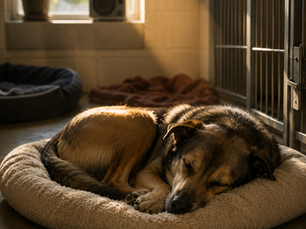Stress im Tierheim: Könnten feste Ruhezeiten Tierheimhunden helfen?