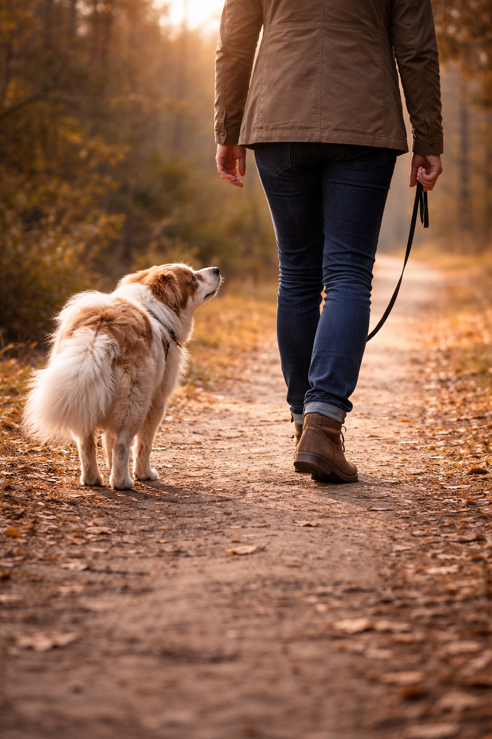 Orientierung entsteht oft leise: Ein Hund, der sich freiwillig an seinem Menschen orientiert, braucht keine Härte, sondern Sicherheit.