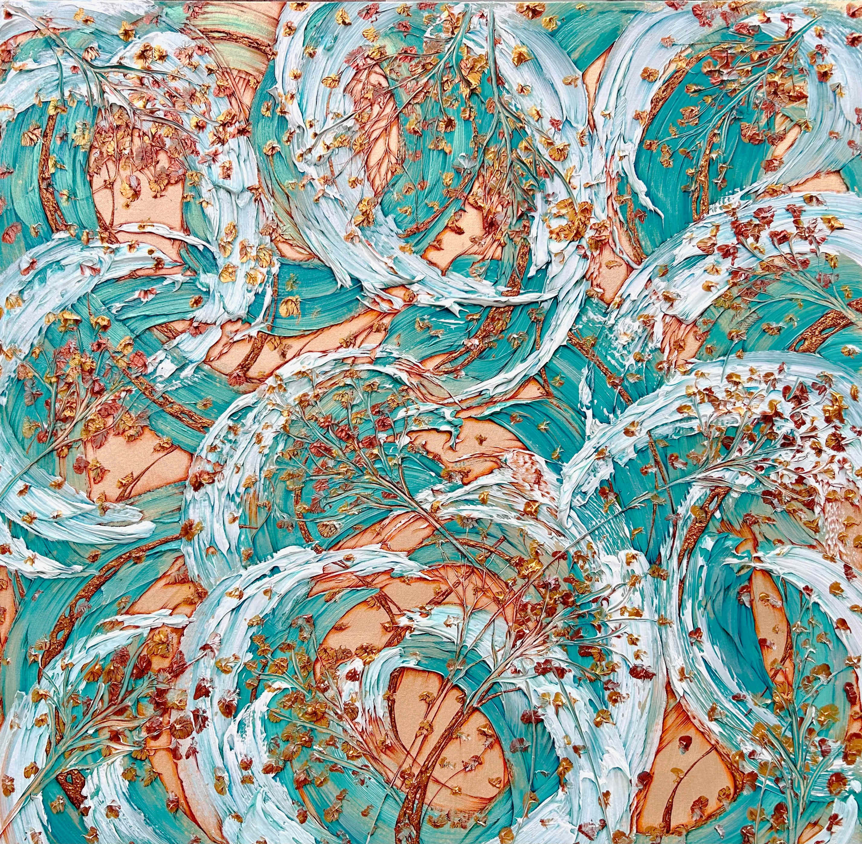 Dance of the Ancestors - "Unique" Print on Canvas