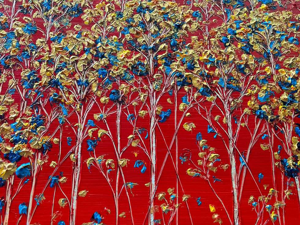 Thumbnail: Song of the Forest 2  - "Unique" Print on Canvas