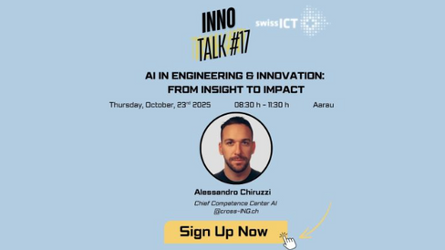 INNOtalk #17: AI in Engineering & Innovation – SwissICT