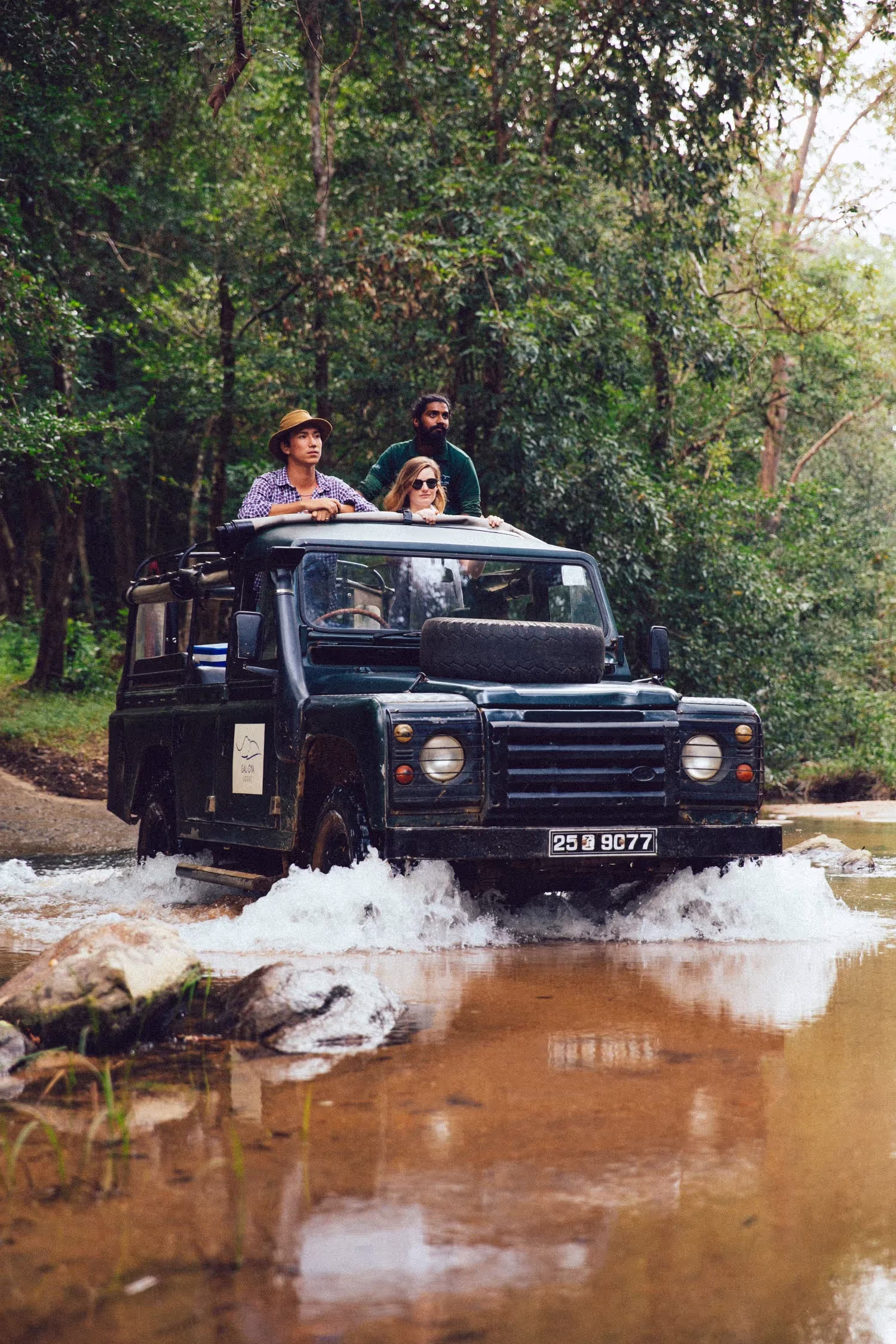 Jeep safari at Gal Oya Nationa Park