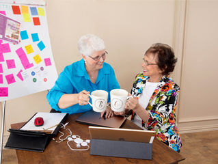 Joy Don & Terri working together and having fun.