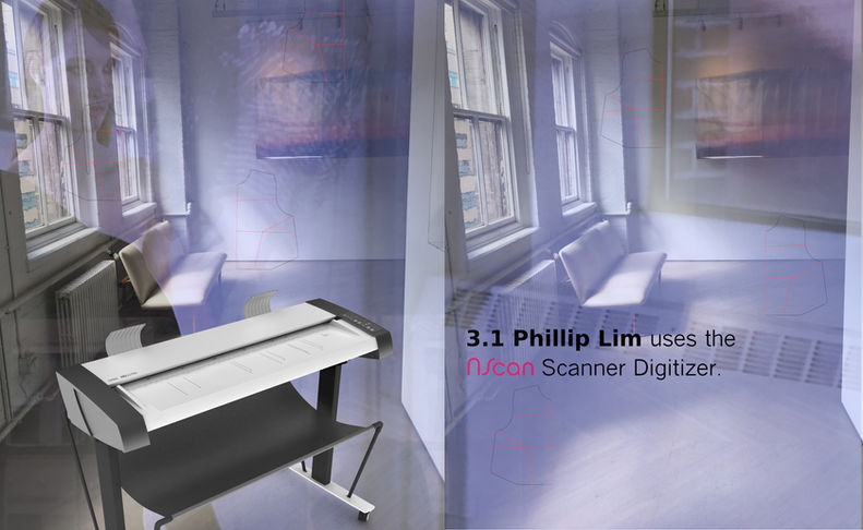 We just visited 3.1 Phillip Lim to update their NScan Pattern Digitizer to version 2.17. They have a