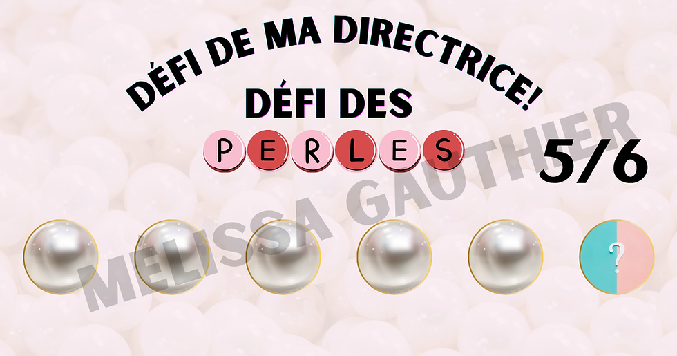 Miniature : Défi des perles - Conseillère
