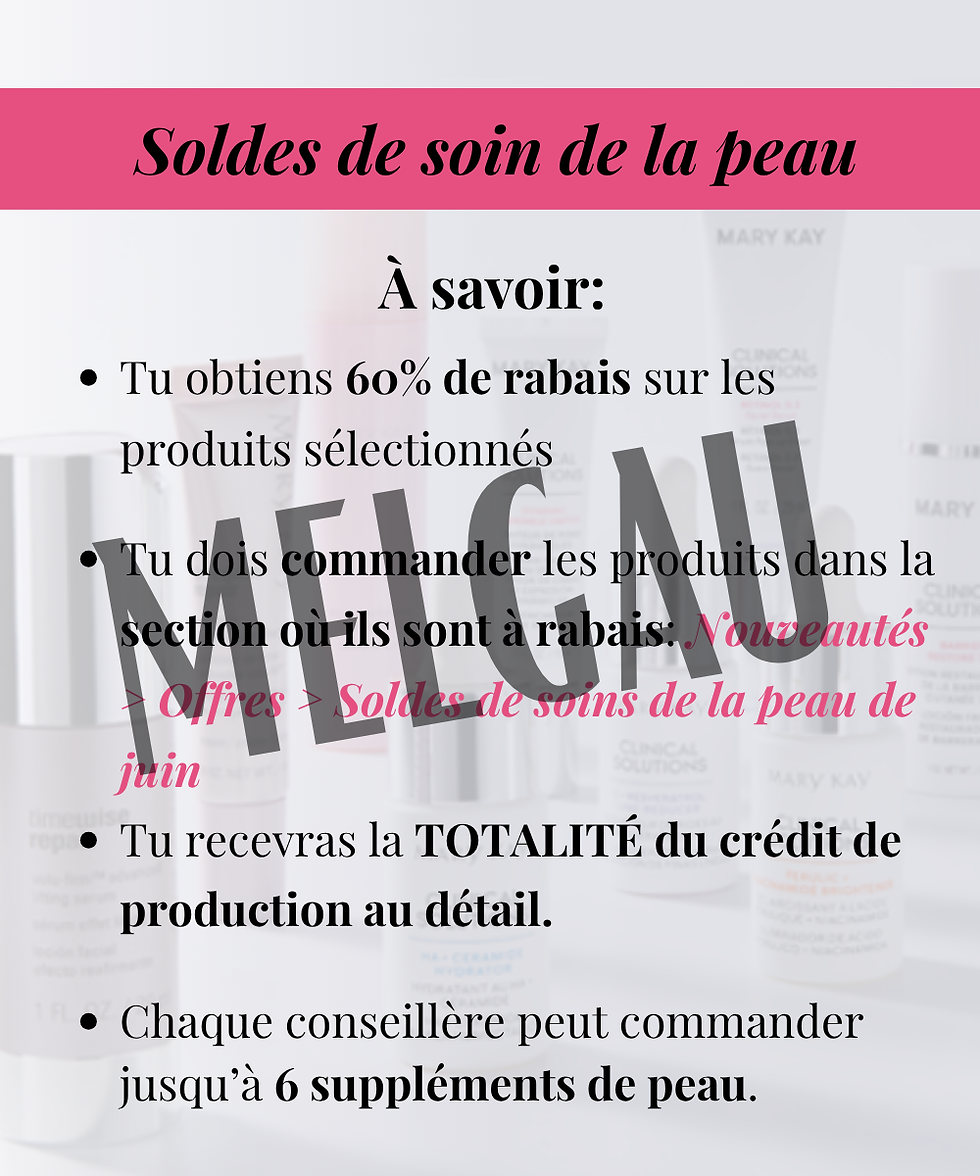 Miniature : Soldes soin de la peau juin 2026