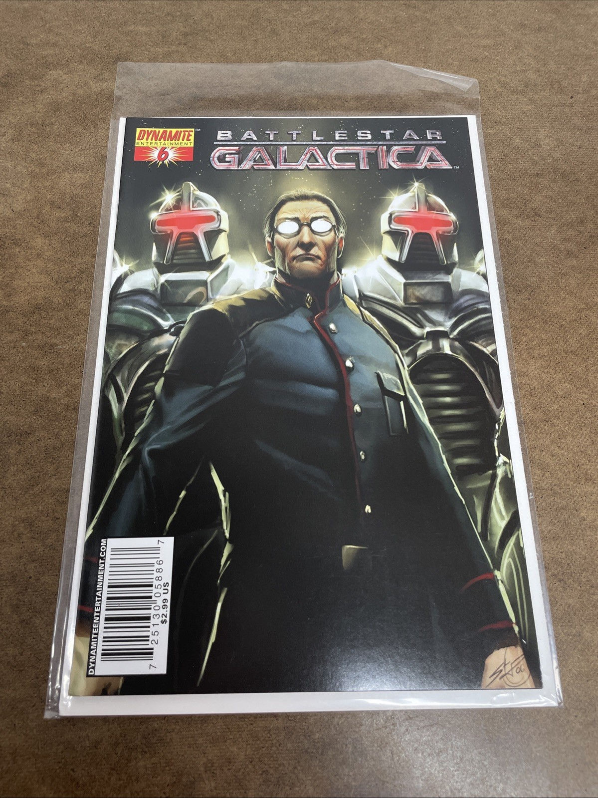 BATTLESTAR GALACTICA #6C VOL. 4 VARIANT DYNAMITE ENTERTAINMENT COMIC - NM