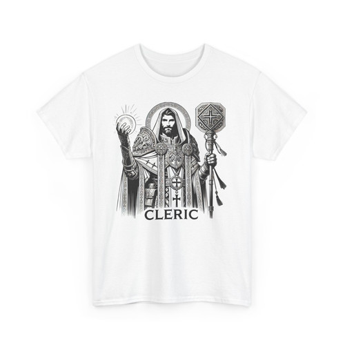 Cleric Class RPG Game Night T-Shirt | Karwindscollectibles