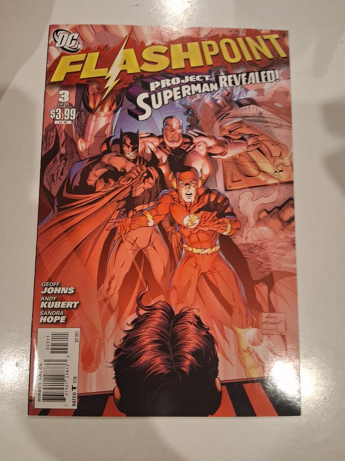 DC Comics Flashpoint Project Superman Revealed 3 of 5 (2011)nm