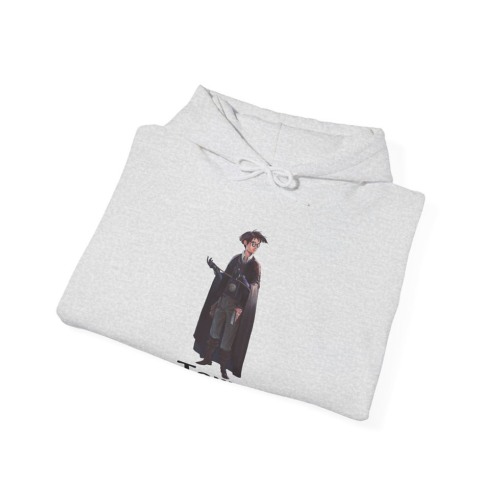 Thumbnail: Terry Character Profile Hoodie, High Fantasy Novel Fan Apparel