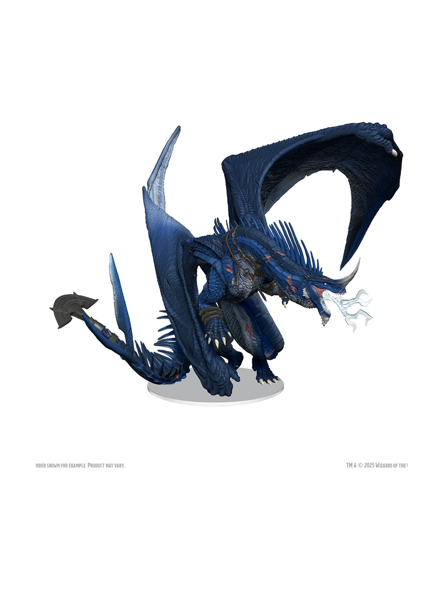 D&D Icons of the Realms: Anthradusk Ancient Blue Dragon