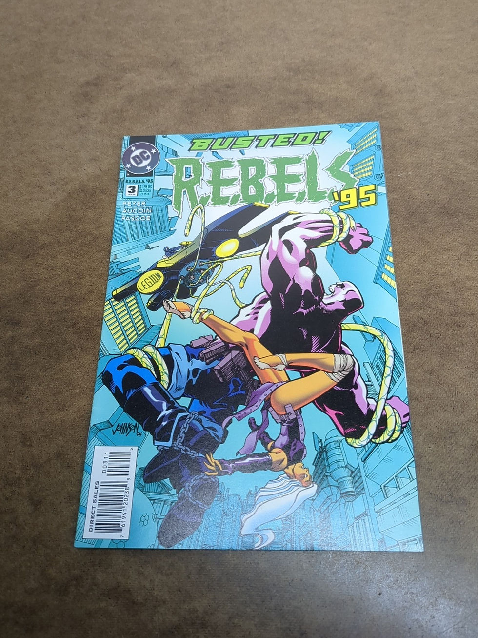 Thumbnail: REBELS '95 NO. 0-17 DC COMICS JANUARY 1995 VF/NM