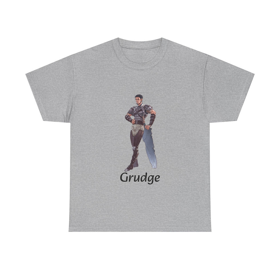 Thumbnail: Grudge Character Profile T-Shirt, Karwind's Collectibles Fan Tee, Manuel