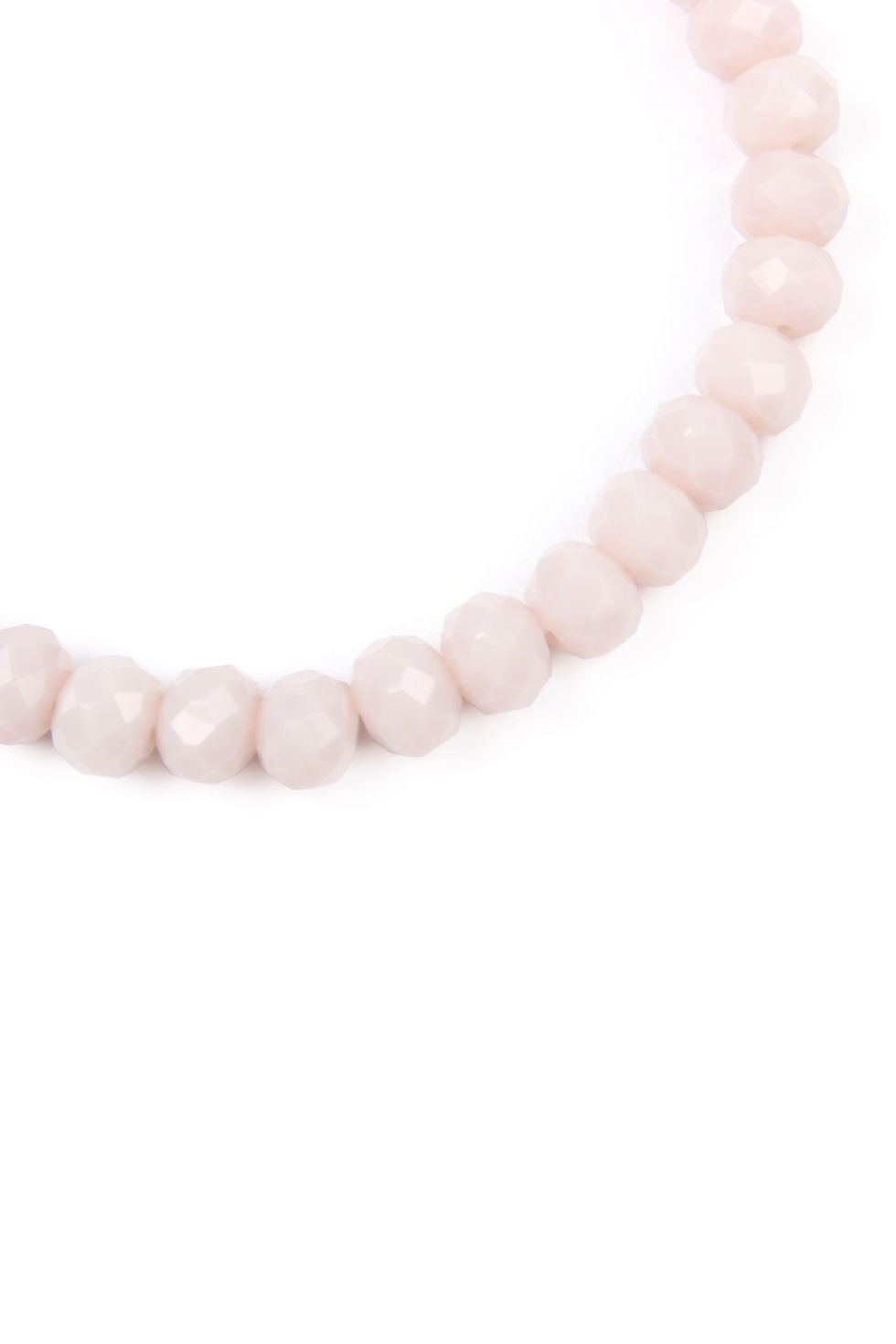 Thumbnail: "Believe, Hope, Faith" Glass Beads Stretch Bracelet