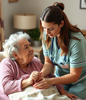 Carer working in an adult care home_sett