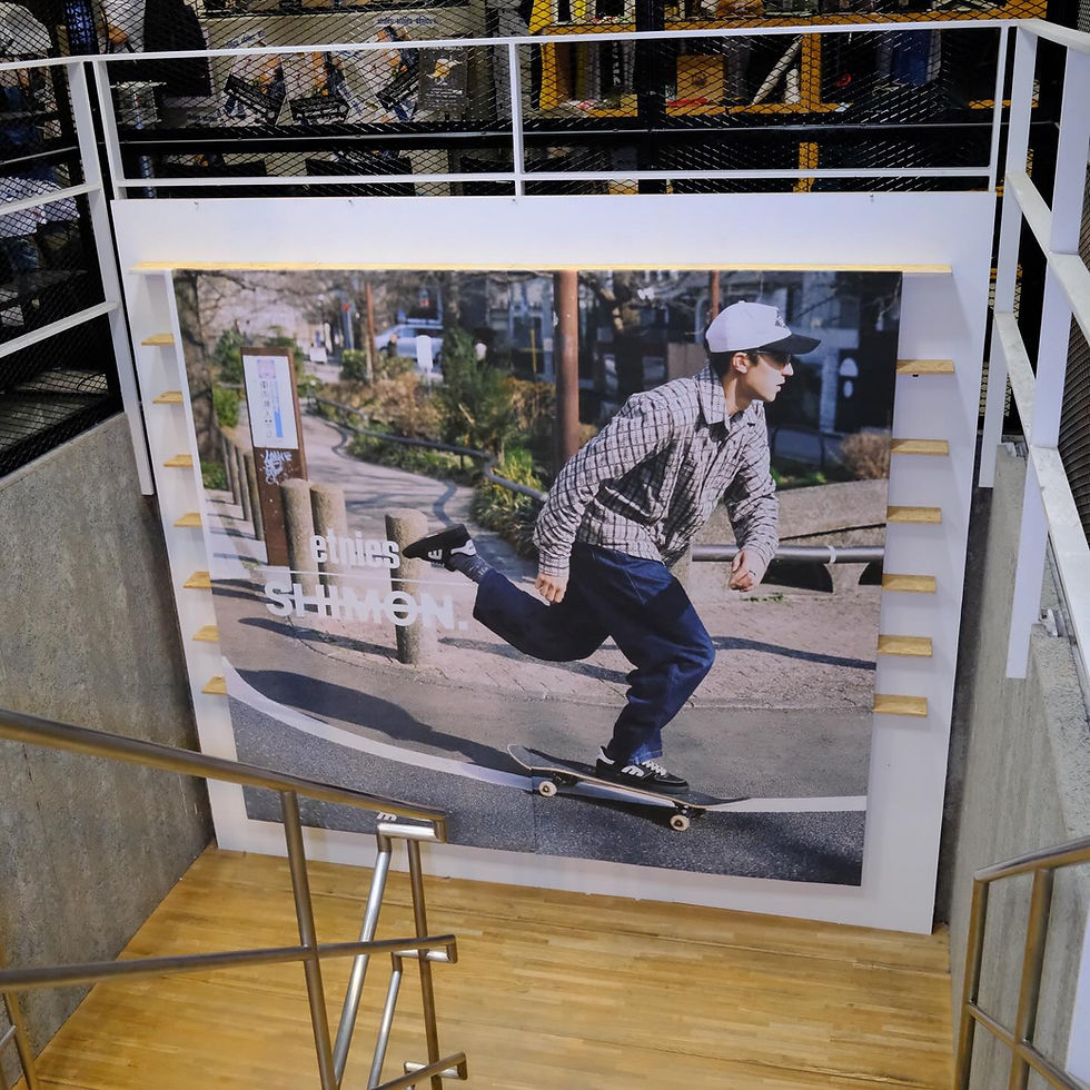 Etnies x Shimon collab poster