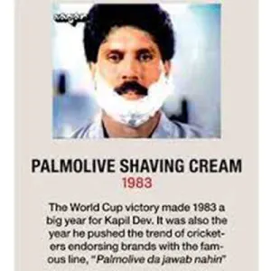 Kapil Dev for Palmolive advertisement